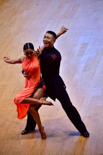 体育舞蹈两大比赛,中外选手呈现精彩.(1)拉丁舞